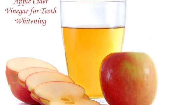 Apple cider vinegar for teeth Whitening