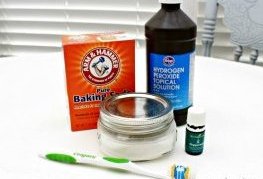 Homemade Whitening Toothpaste Supplies